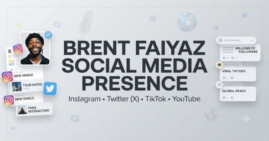 Brent Faiyaz Social Media Presence