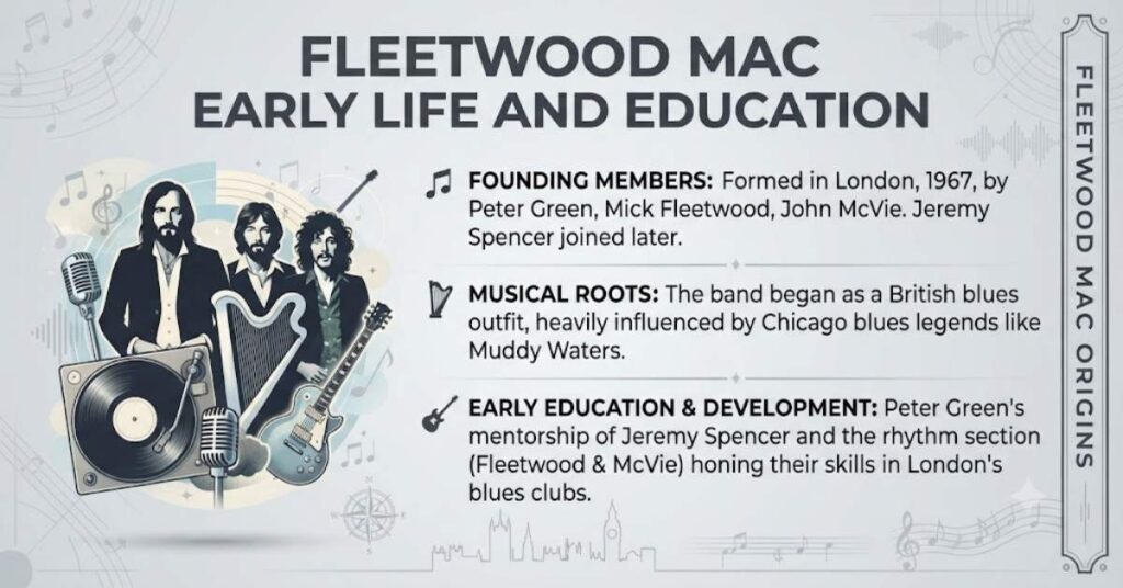 Fleetwood Mac Early Life and Education