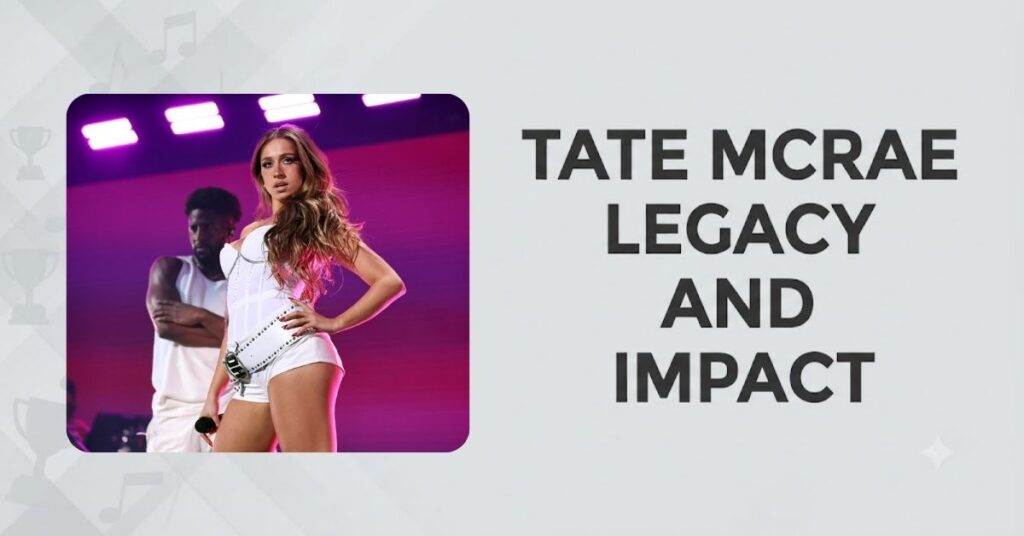 Tate McRae Legacy and Impact