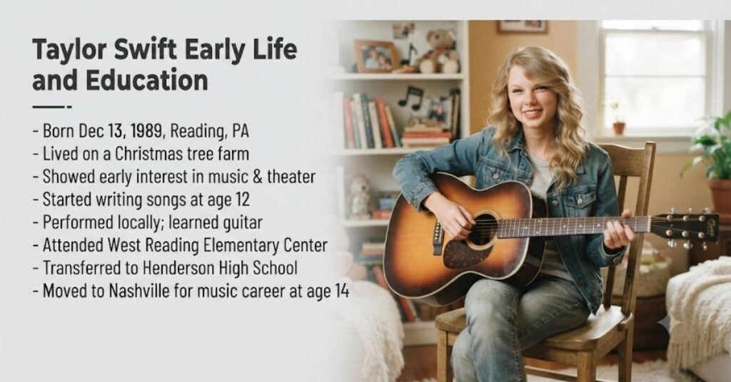 Taylor Swift Early Life and Education