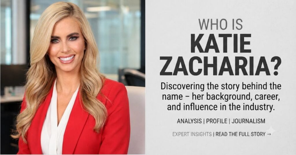 Who Is Katie Zacharia?